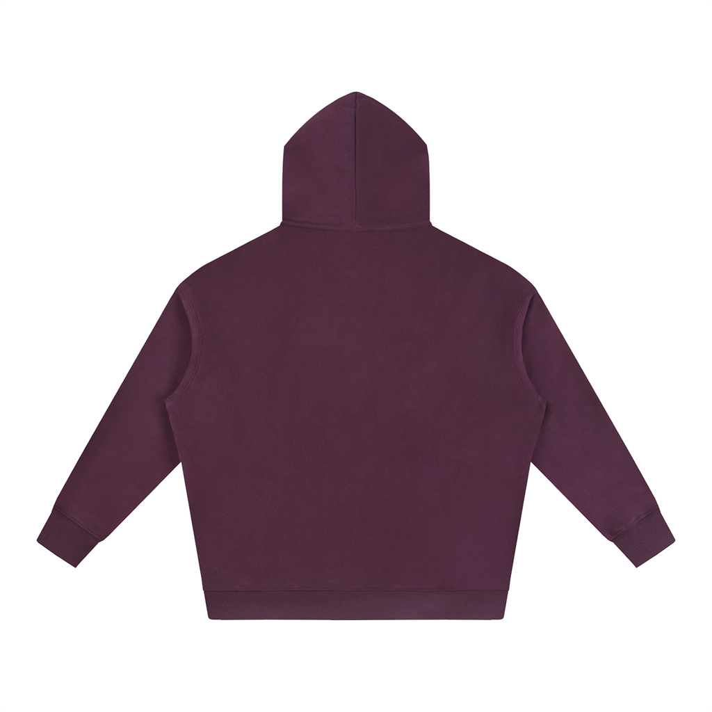 "KINGS" Logo Oversize Fleeced Hoodie