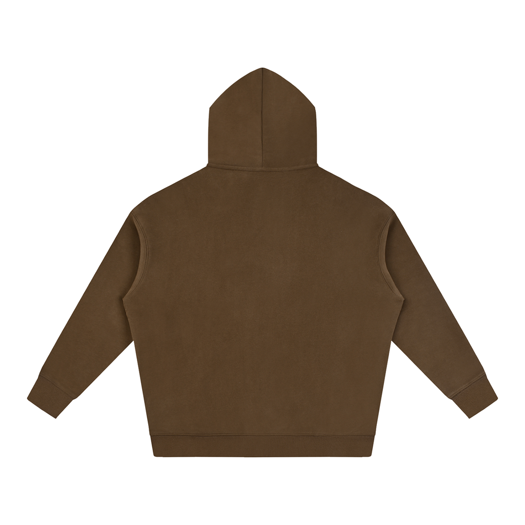 "KINGS" Logo Oversize Fleeced Hoodie